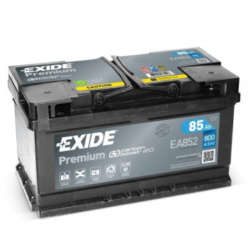 Exide 85Ah, 800A  EA852