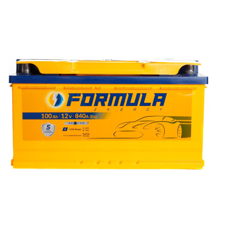 Formula of energy, Premium Line, 6СТ-100(0), 840А Formula of energy, Premium Line, 6СТ-100(0), 840А