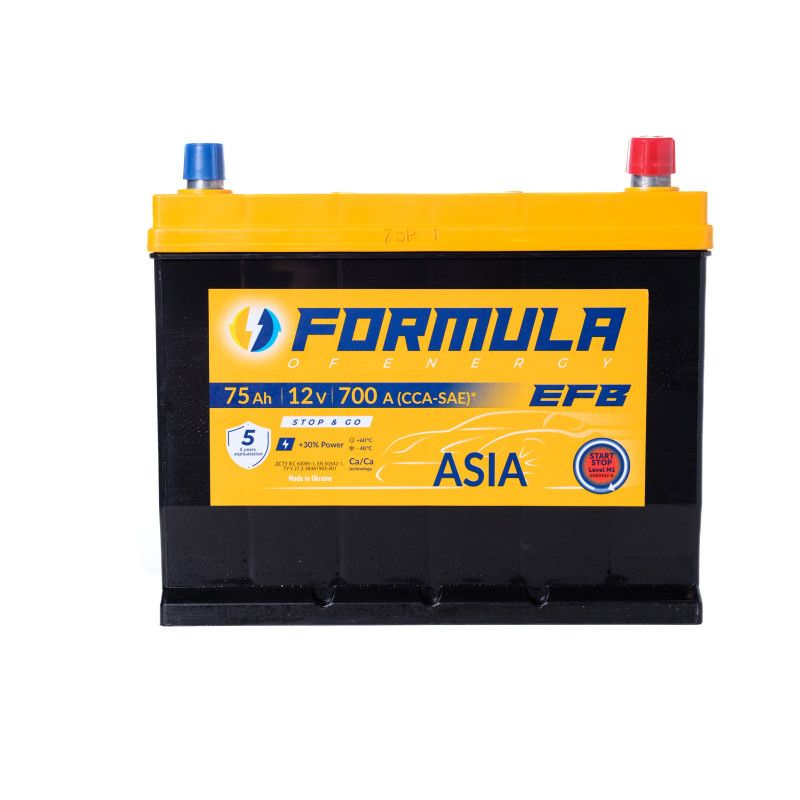 Formula of energy, Asia EFB Line , 6CT-75(0), 700А Formula of energy, Asia EFB Line , 6CT-75(0), 700А