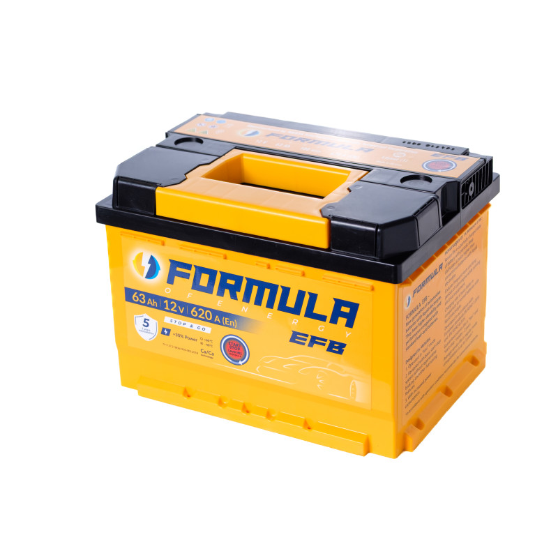 Formula of energy EFB Start&Stop 6-CT-63(0) 620А Formula of energy EFB Start&Stop 6-CT-63(0) 620А