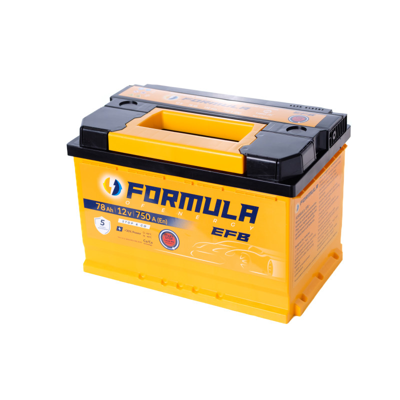 Formula of energy EFB Start&Stop 6-CT-78(0) 750А Formula of energy EFB Start&Stop 6-CT-78(0) 750А