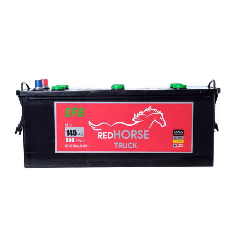 Red Horse EFB Start&Stop 6СТ-145 (3) 950А Red Horse EFB Start&Stop 6СТ-145 (3) 950А