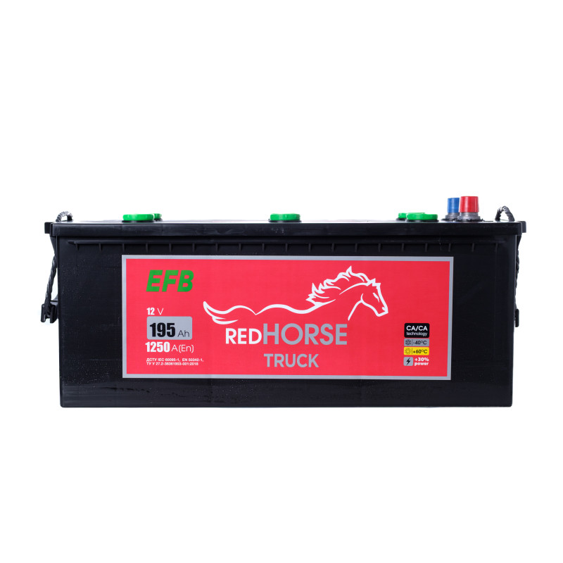 Red Horse EFB Start&Stop 6СТ-195 (3) 1250А Red Horse EFB Start&Stop 6СТ-195 (3) 1250А