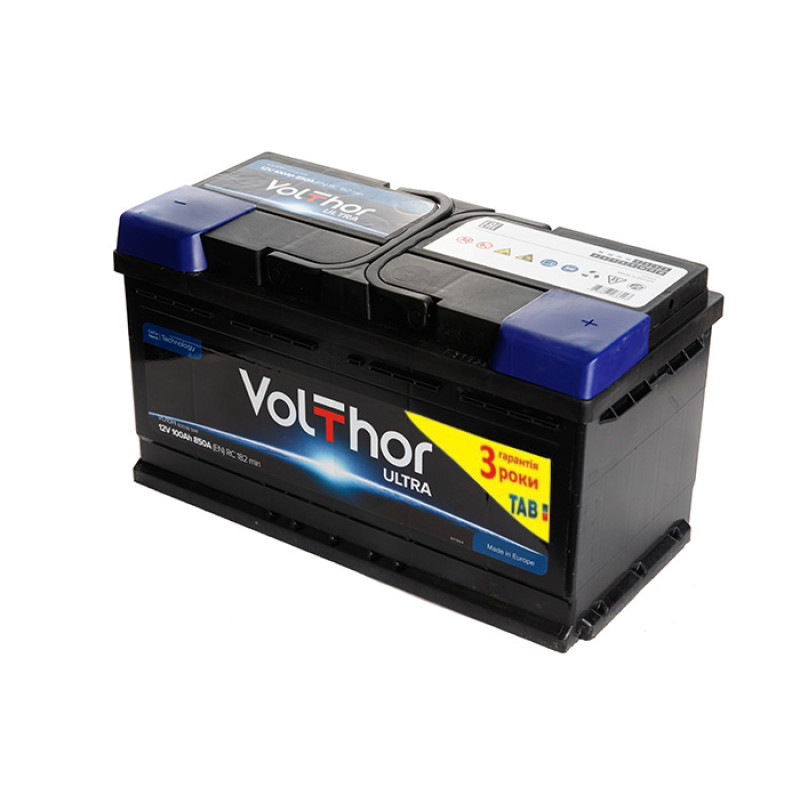 VolThor Ultra, 100 Аг, 850A R+ VolThor Ultra, 100 Аг, 850A R+