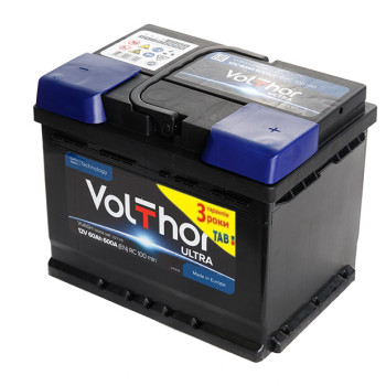VolThor Ultra, 60 Аг, 600A (1)