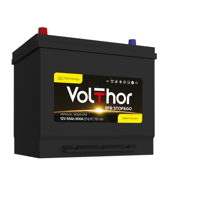 Volthor EFB Stop&Go, 65 Аг, 600А JIS (1) Volthor EFB Stop&Go, 65 Аг, 600А JIS (1)