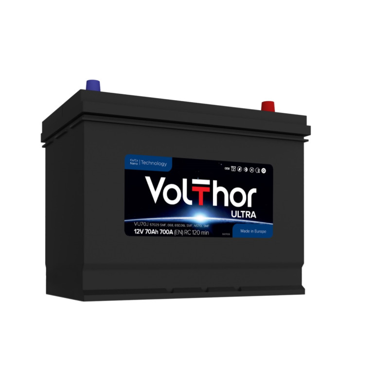 VolThor Ultra, 70 Аг, 700A, 0 VolThor Ultra, 70 Аг, 700A, 0