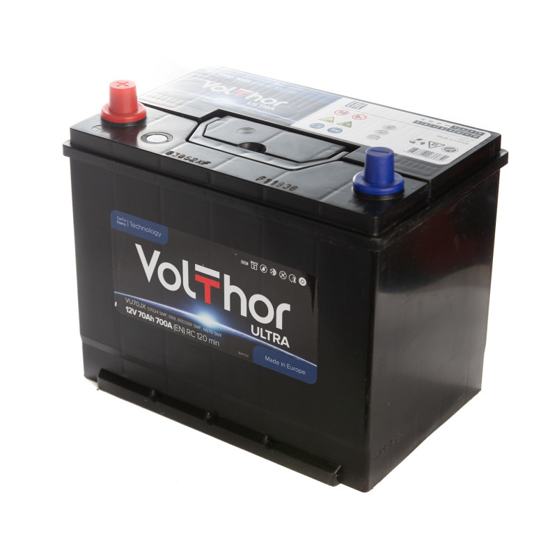 VolThor Ultra, 70 Аг, 700A, 1 VolThor Ultra, 70 Аг, 700A, 1