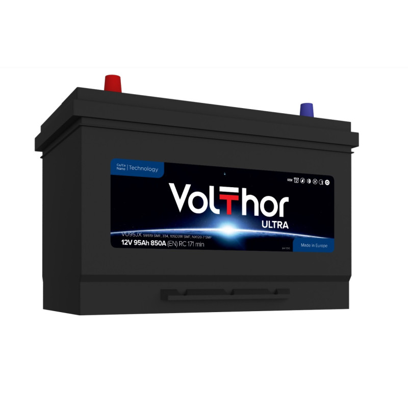 VolThor Ultra, 95 Аг, 850A, 1 VolThor Ultra, 95 Аг, 850A, 1