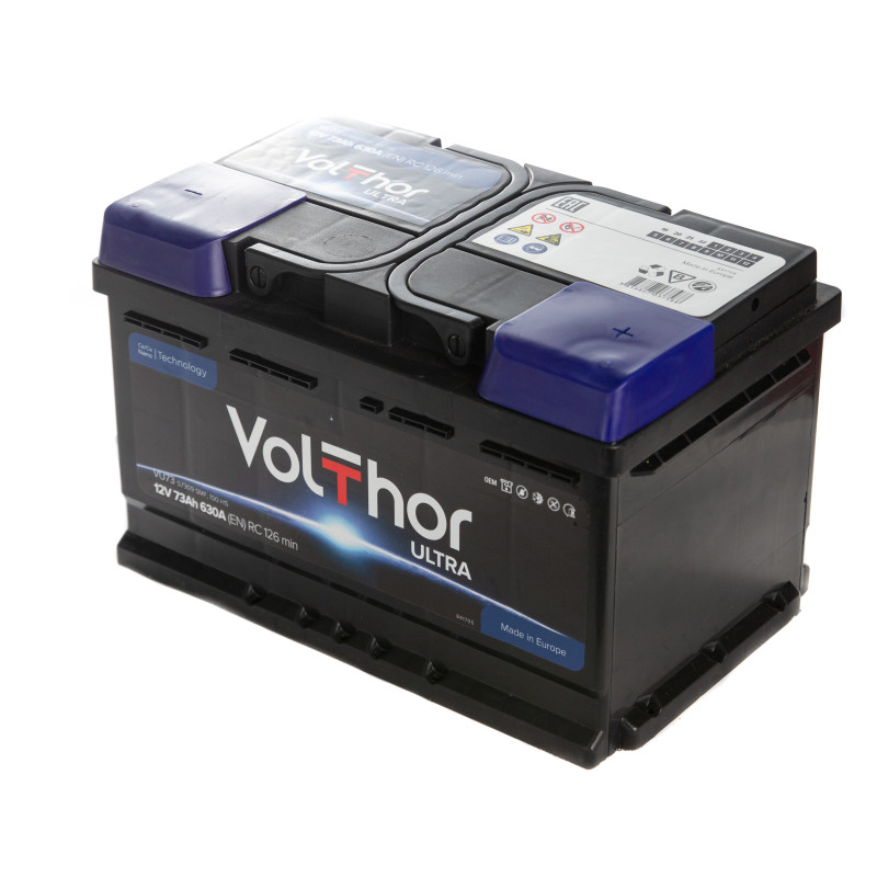 VolThor Ultra, 73 Аг, 630A R+ VolThor Ultra, 73 Аг, 630A R+