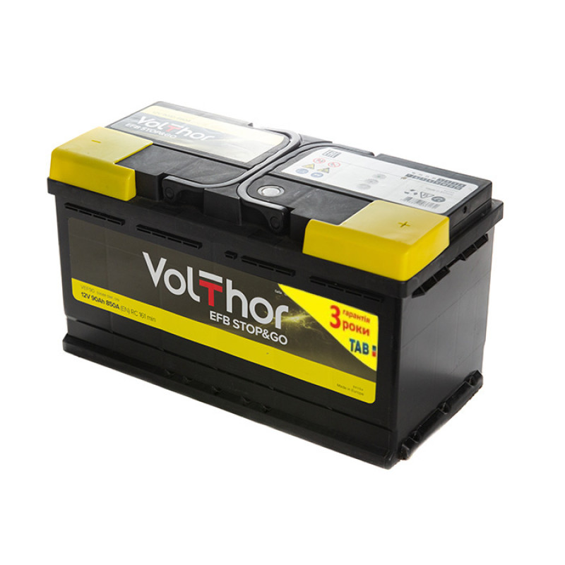 Volthor EFB Stop&Go, 90 Аг, 850А Volthor EFB Stop&Go, 90 Аг, 850А