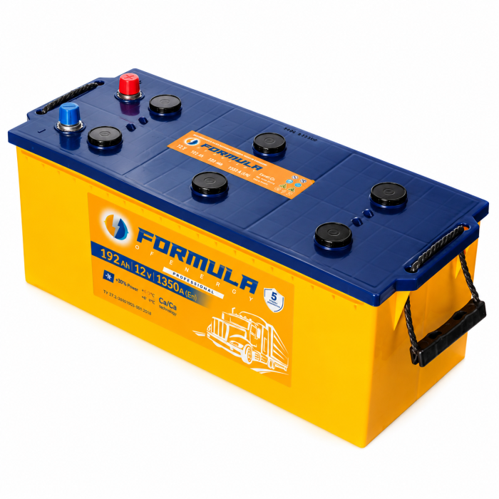 Акумулятор 6cт-192 Аг 1350 Ампер (3) FORMULA professional Акумулятор 6cт-192 А/г 1350 Ампер (3) FORMULA professional