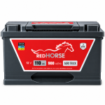 Акумулятор 6cт-110 А/г 900 Ампер R+ (0) Red Horse AGRO