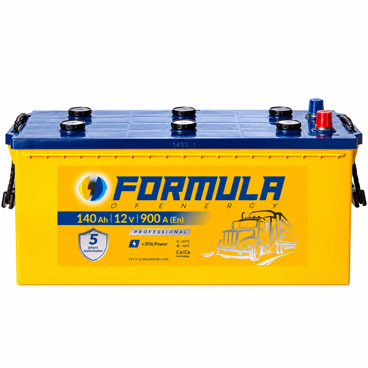 Акумулятор 6cт-140 Аг 900 Ампер (3) FORMULA professional Акумулятор 6cт-140 А/г 900 Ампер (3) FORMULA professional
