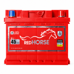 Акумулятор 6cт-45 А/г 390 Ампер R+ (0) Red Horse Premium