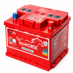 Акумулятор 6cт-50 А/г 480 Ампер R+ (0) Red Horse Professional