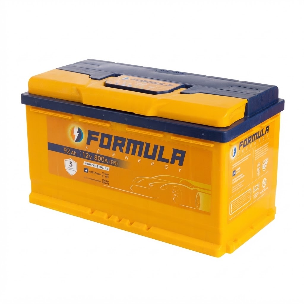 Акумулятор 6cт-92 Аг 800 Ампер FORMULA professional Акумулятор 6cт-92 А/г 800 Ампер L+ (1) FORMULA professional