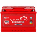 Акумулятор 6cт-100 Аг 840 Ампер Red Horse Premium