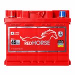 Акумулятор 6cт-45 А/г 390 Ампер L+ (1) Red Horse Premium