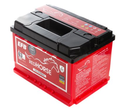 Акумулятор 6cт-63 А/г 620 Ампер R+ (0) Red Horse Professional