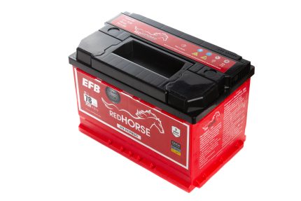 Акумулятор 6cт-78 А/г 750 Ампер R+ (0) Red Horse EFB Start&Stop